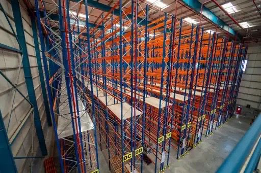 Automated High-Bay Storage Area