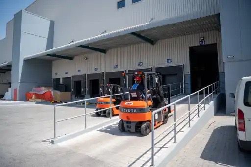 Loading Dock and Dispatch Area